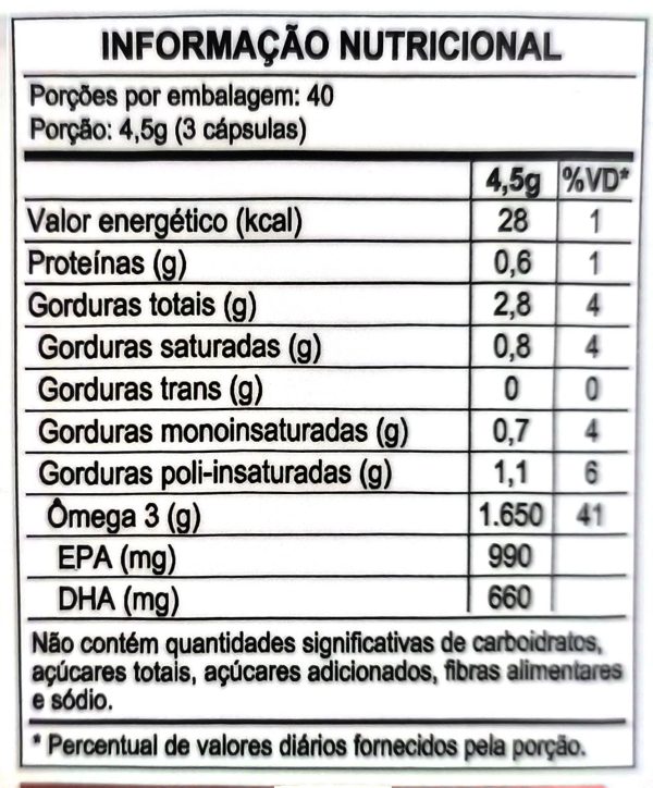 Suplemento Alimentar Ômega 3 Ultra Concentrado 120 Cápsulas - Raze Labs - Image 2